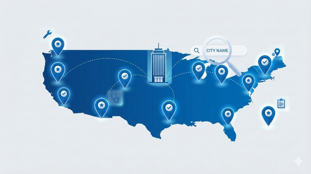 localized service area pages