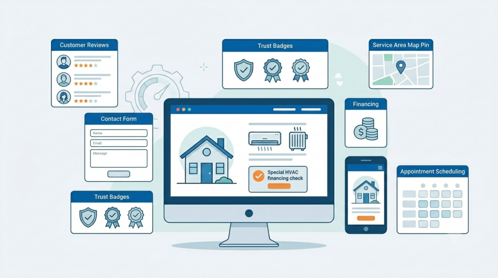 hvac landing page