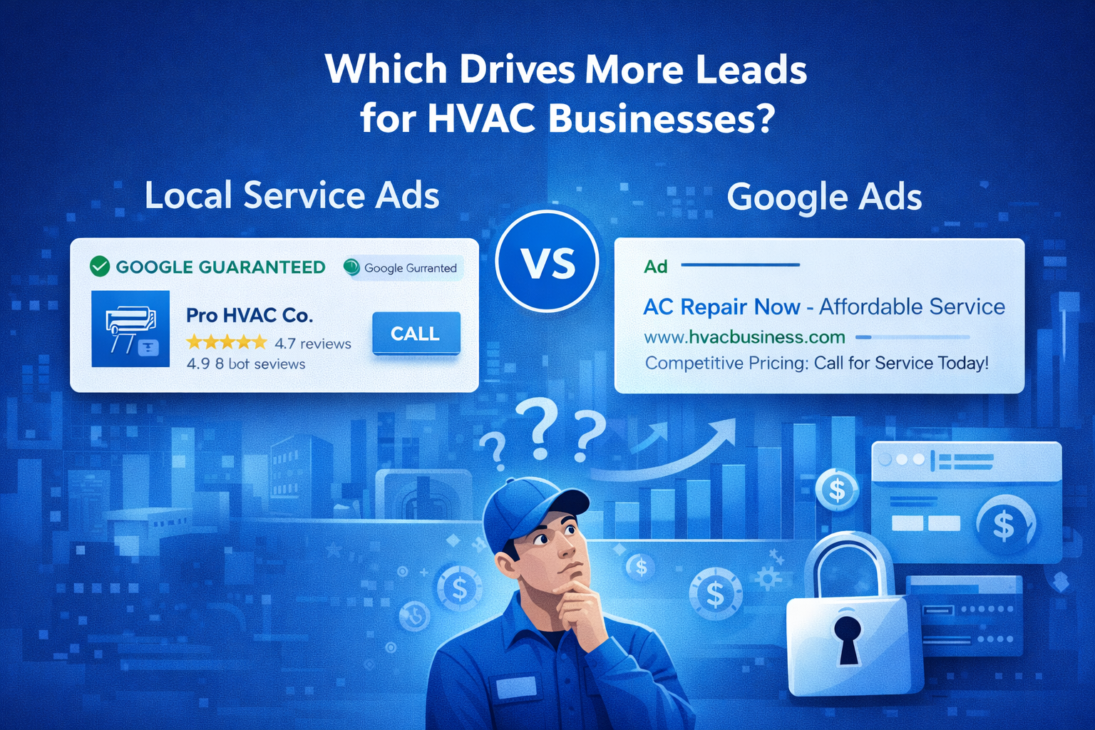 local service ads or google ads for HVAC