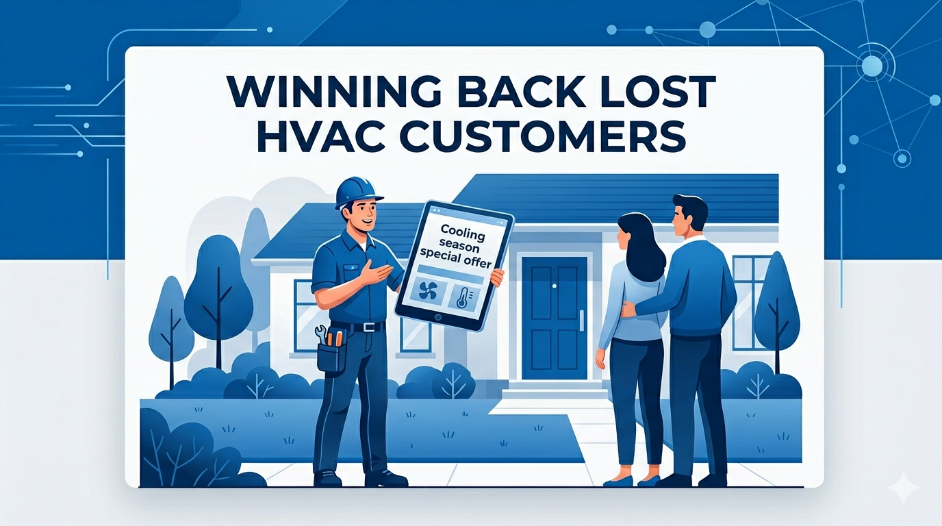 win back lost HVAC customers
