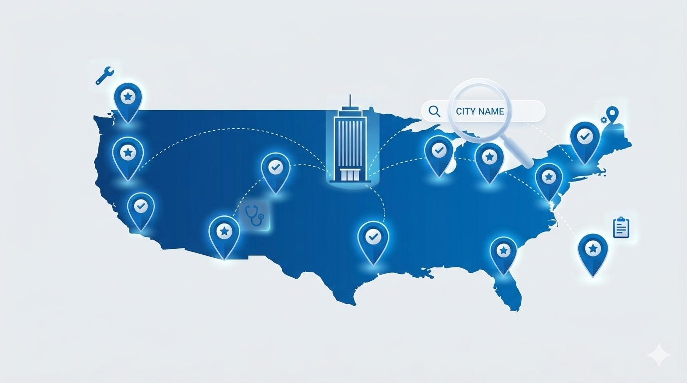 localized service area pages