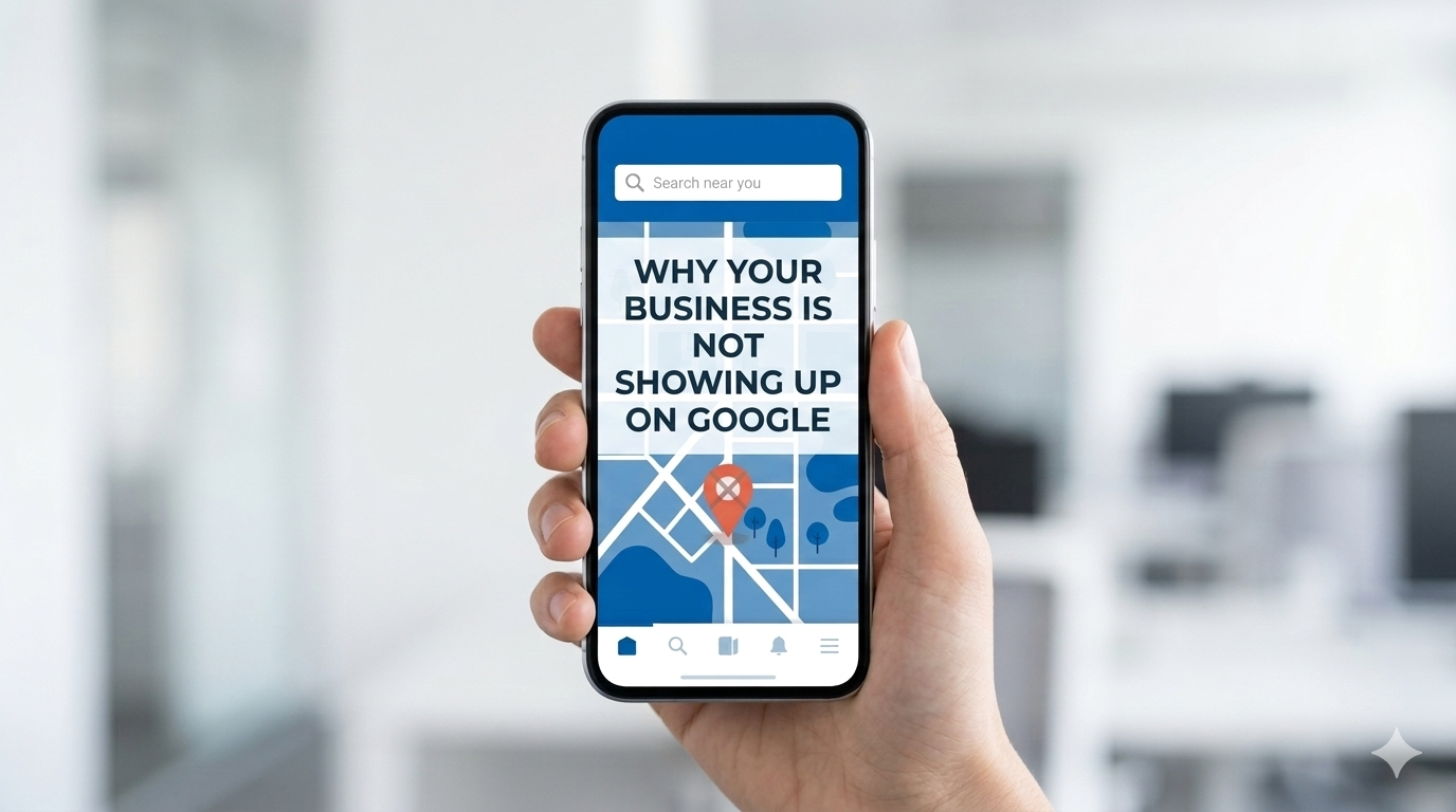 why your business is not showing up on Google